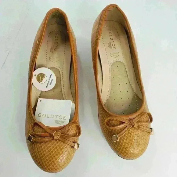 Goldtoe Comfort Memory Foam Insoles Women Tie Flat - Picture 2 of 10